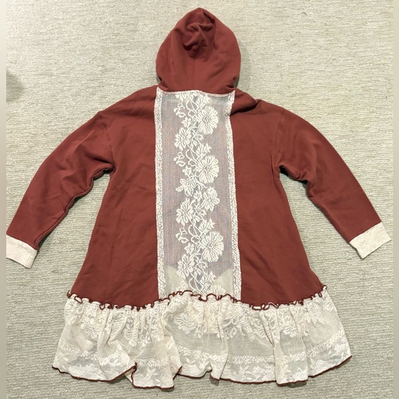 NWT Free People x We The Free Flower Child Hooded Cardi - $248 - Picture 8 of 16